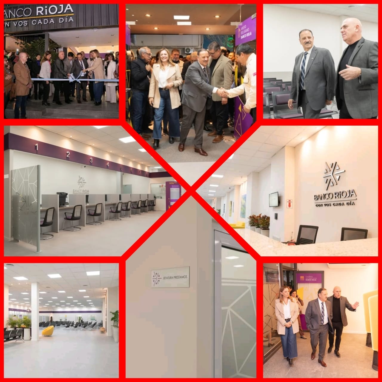 BANCO RIOJA DEJO INAUGURADO LAS OFICINAS DE SU ANEXO UBICADO EN CALLE BELGRANO 