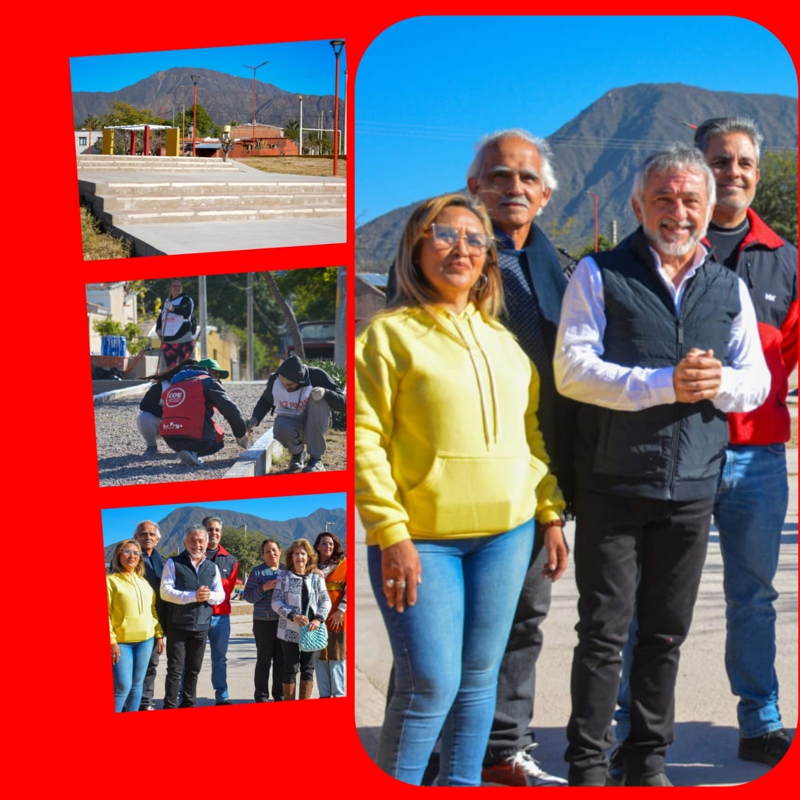 El Municipio Capital realizó arreglos en la plaza del barrio Municipal