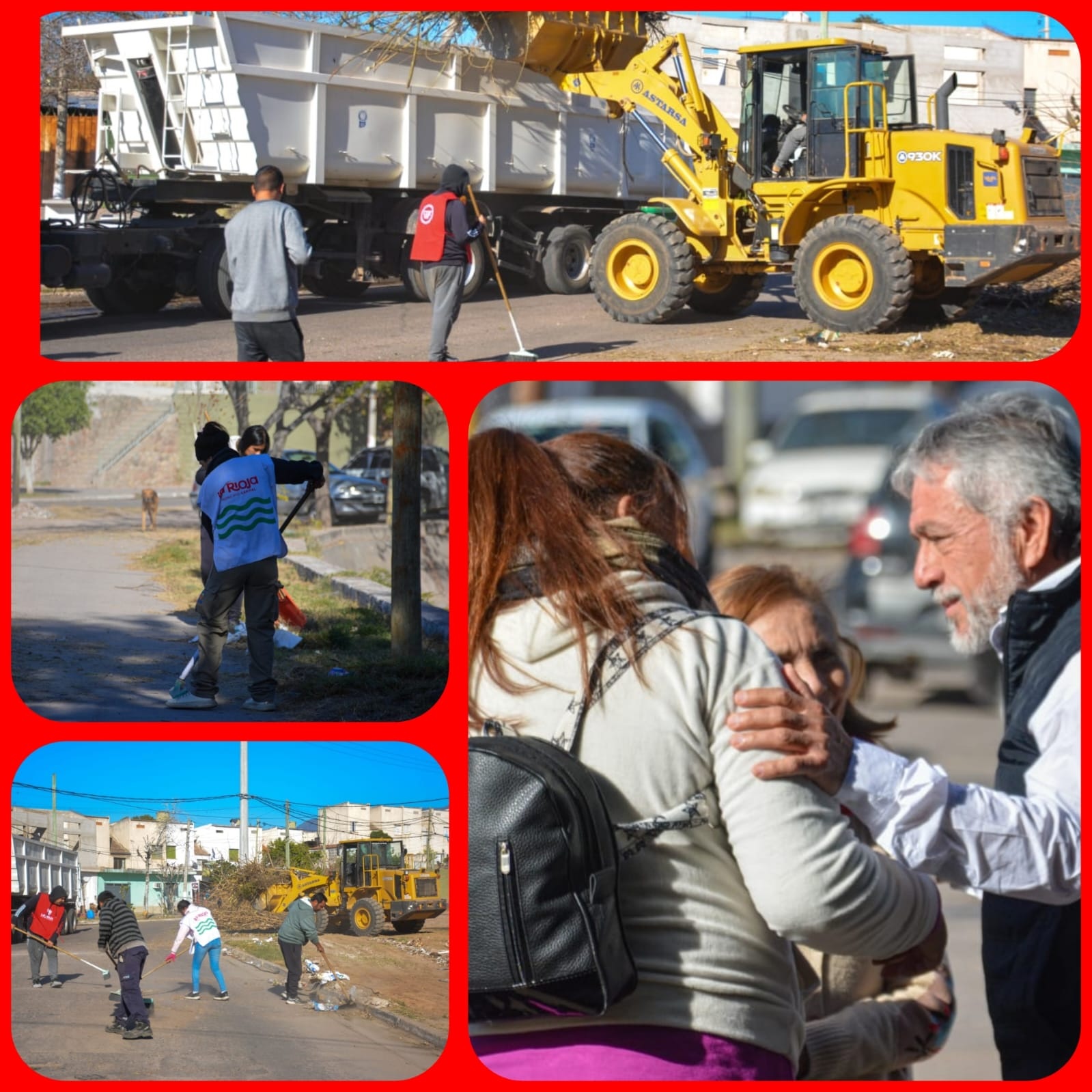 Municipio erradicó microbasurales y pone en valor la Av. Rivadavia, en B° Alta Rioja