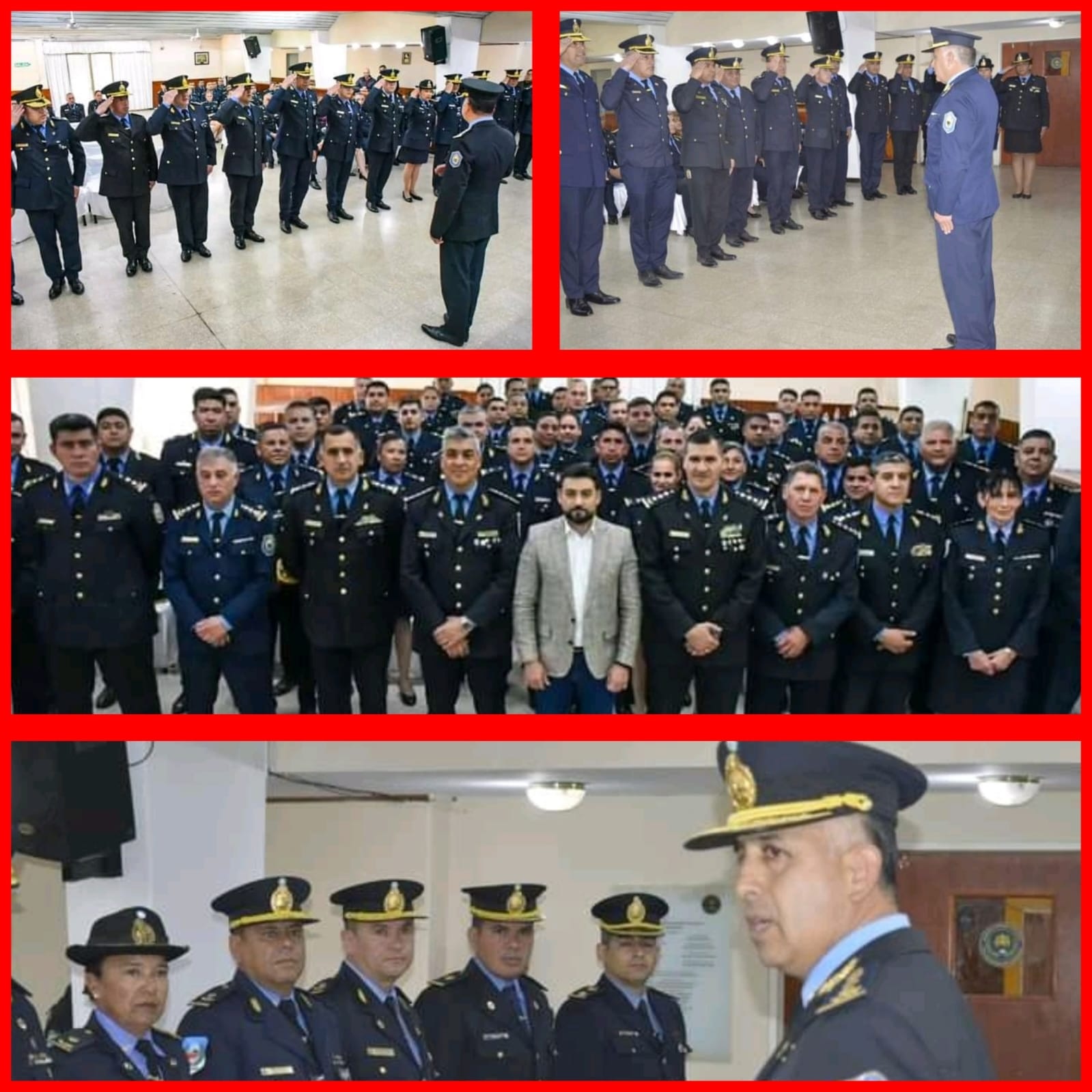 JEFATURA DE POLICIA DE LA PROVINCIA: PONE EN FUNCION A LOS NUEVOS JEFES DE TODAS LAS COMISARIAS DE CAPITAL  