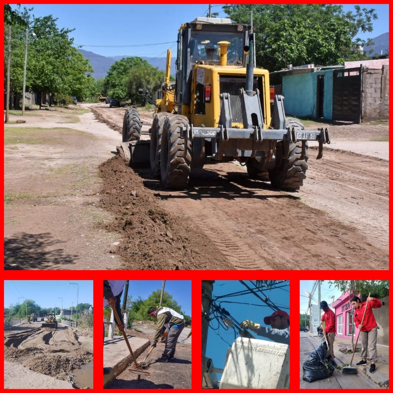 EL MUNICIPIO CONTINÚA CON LAS TAREAS DE RECUPERACIÓN DE LA CIUDAD CAPITAL