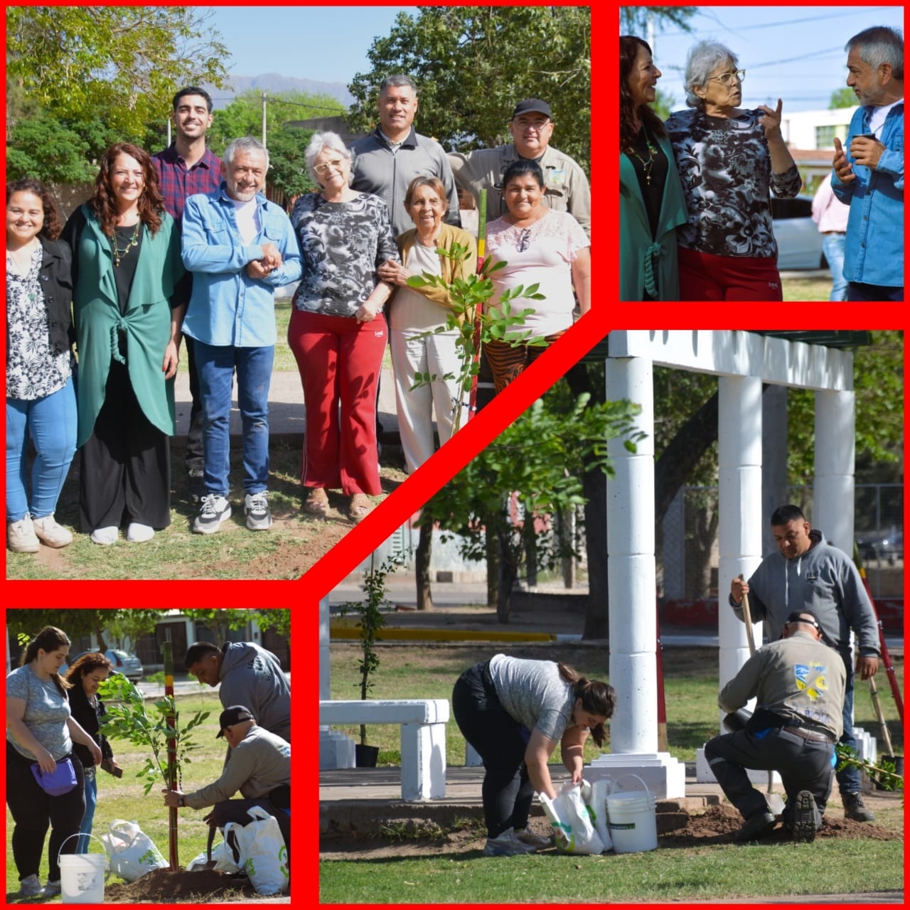 EL MUNICIPIO EMBELLECIÓ LA PLAZA LUIS CHAZARRETA