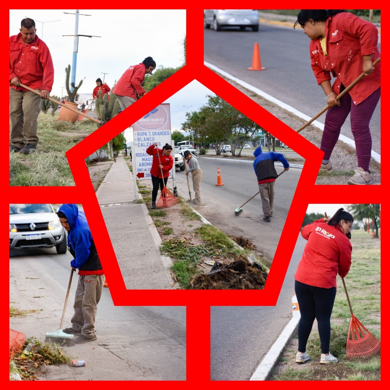 EL MUNICIPIO EFECTUÓ UN NUEVO OPERATIVO DE LIMPIEZA EN ZONA SUR