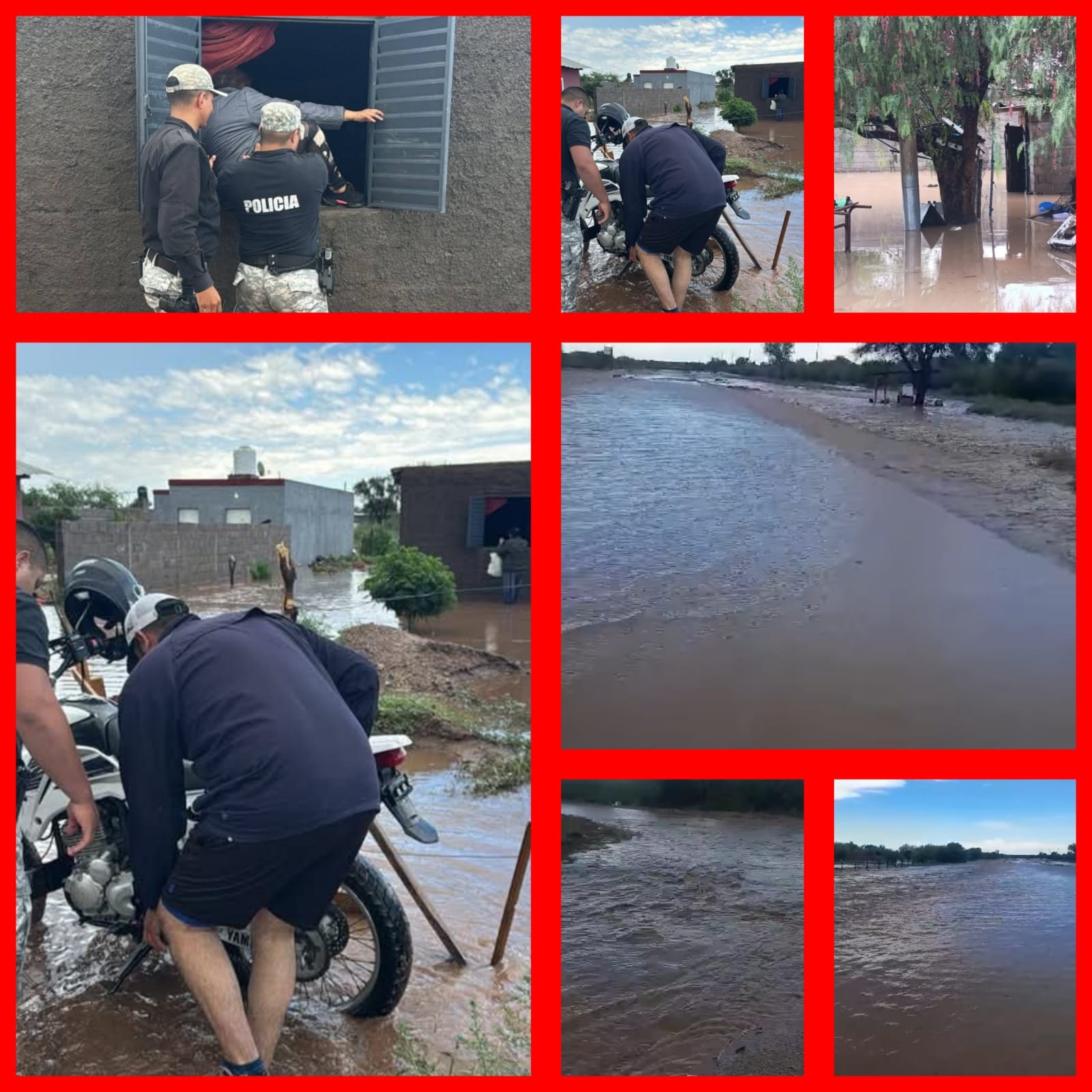 CHEPES: Las intensas lluvias afectaron viviendas y calles de la ciudad