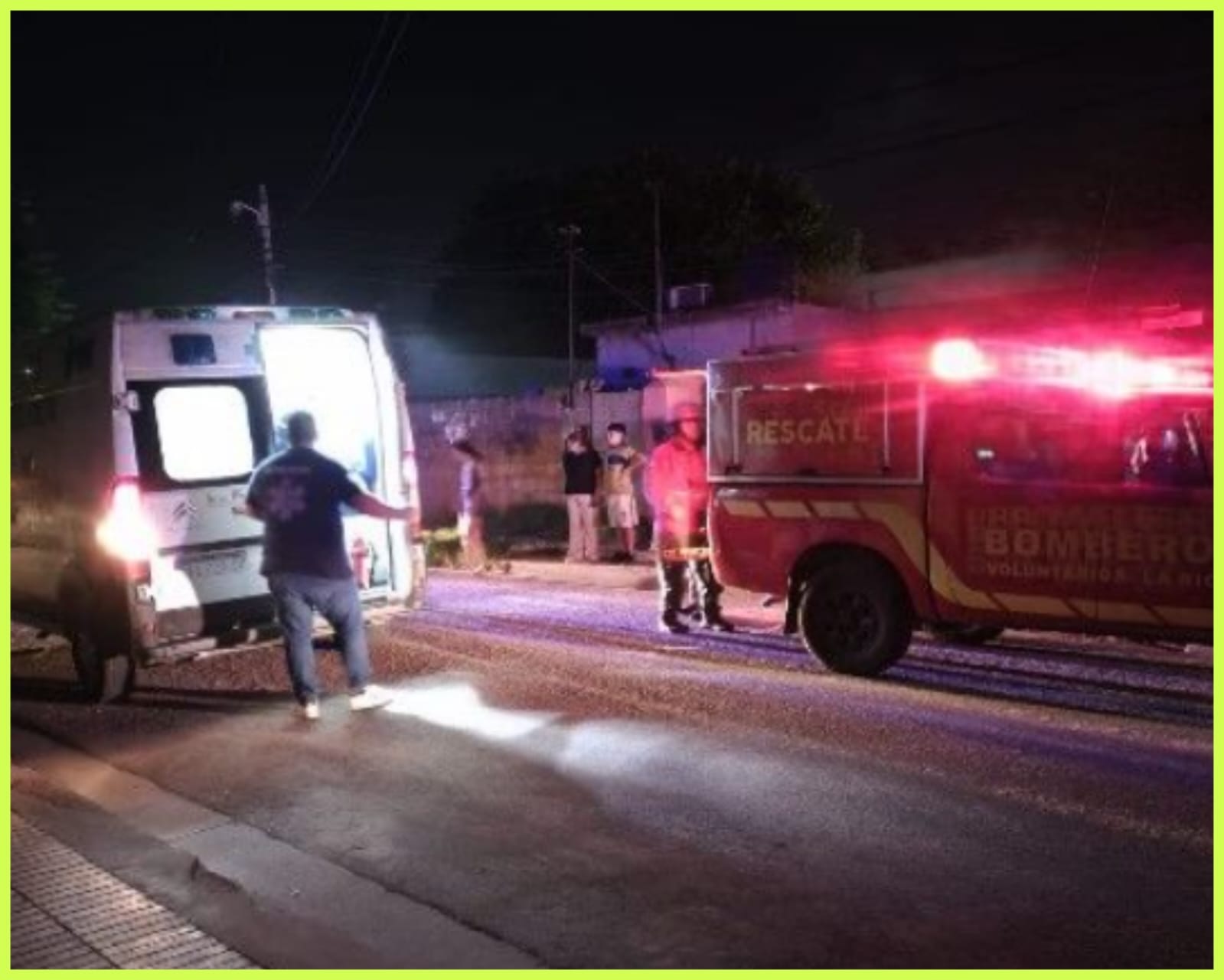 Un menor resultó gravemente herido tras caer de una bicicleta en el barrio Jardín Residencial