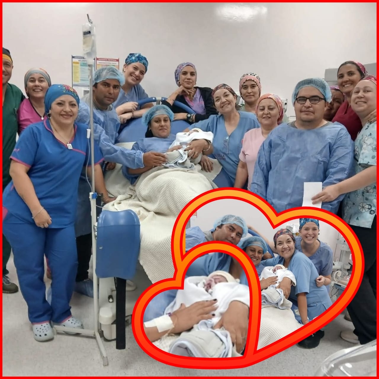 Primer nacimiento del año en el Hospital de la Madre y el Niño