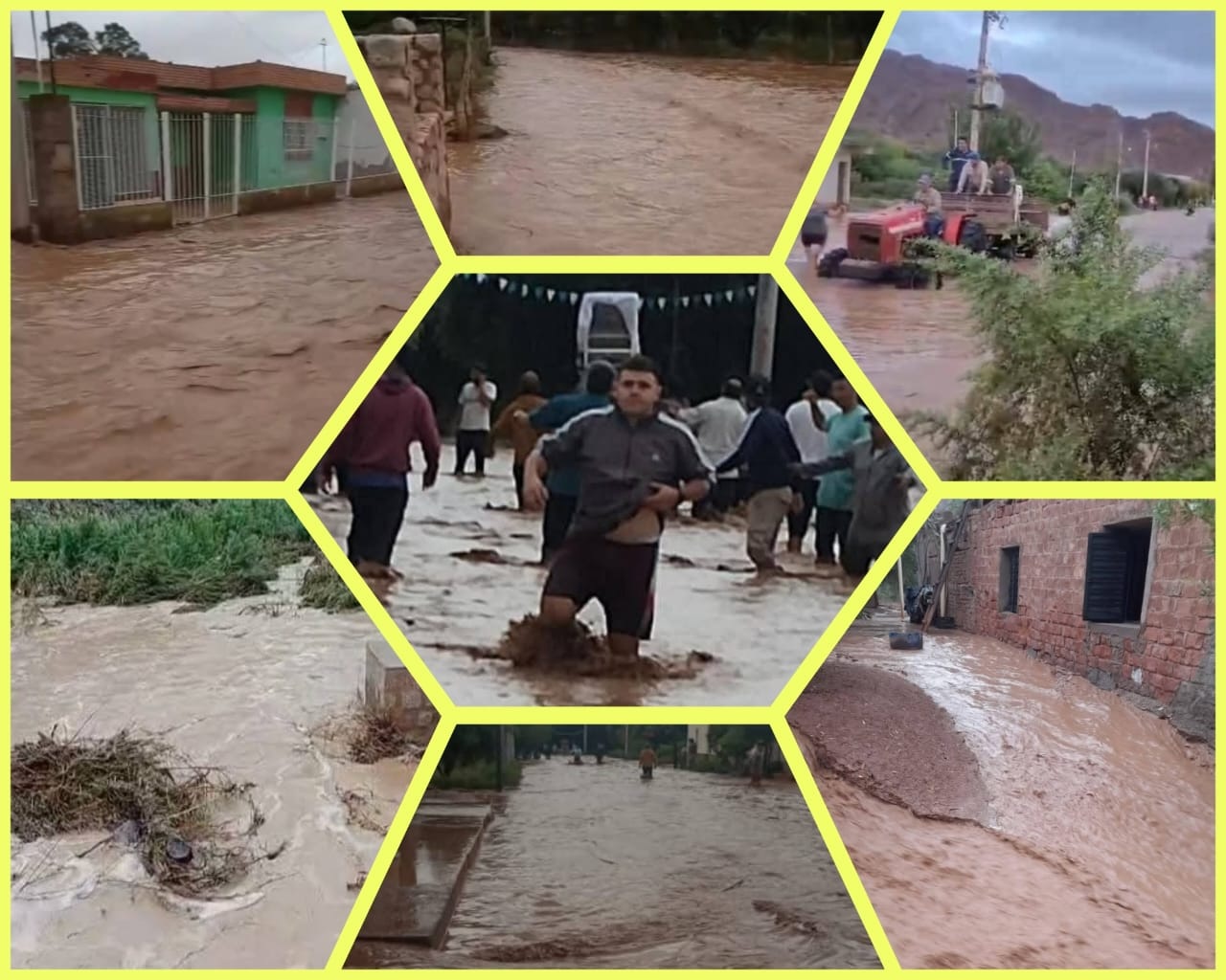 VILLA MAZAN UNA DESGRACIA ANUNCIADA POR EL DESBORDE DEL RÍO LA PUNTA