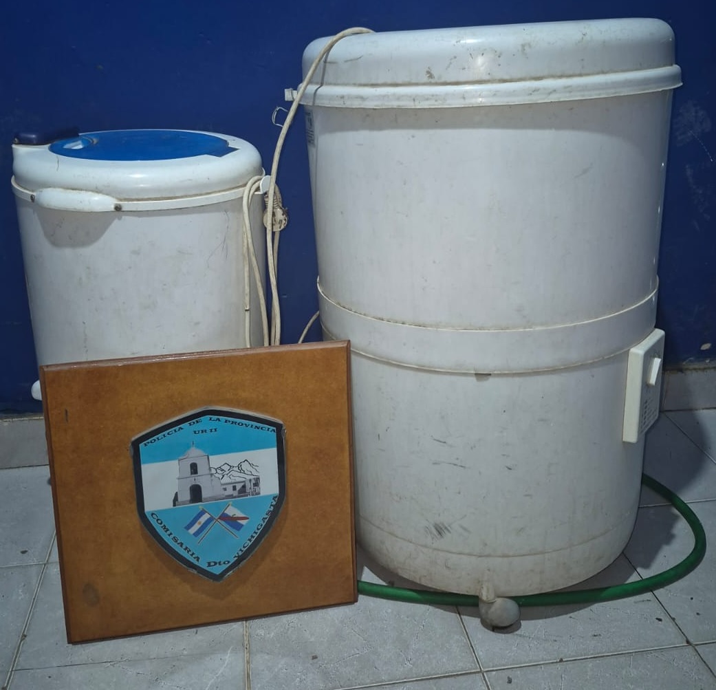 CHILECITO CRÍA. DISTRITO VICHIGASTA: SIGUEN RECUPERANDO ELEMENTOS ROBADOS