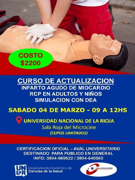 ATENCIÓN LA RIOJA: CURSO DE ACTUALIZACIÓN EN RCP        