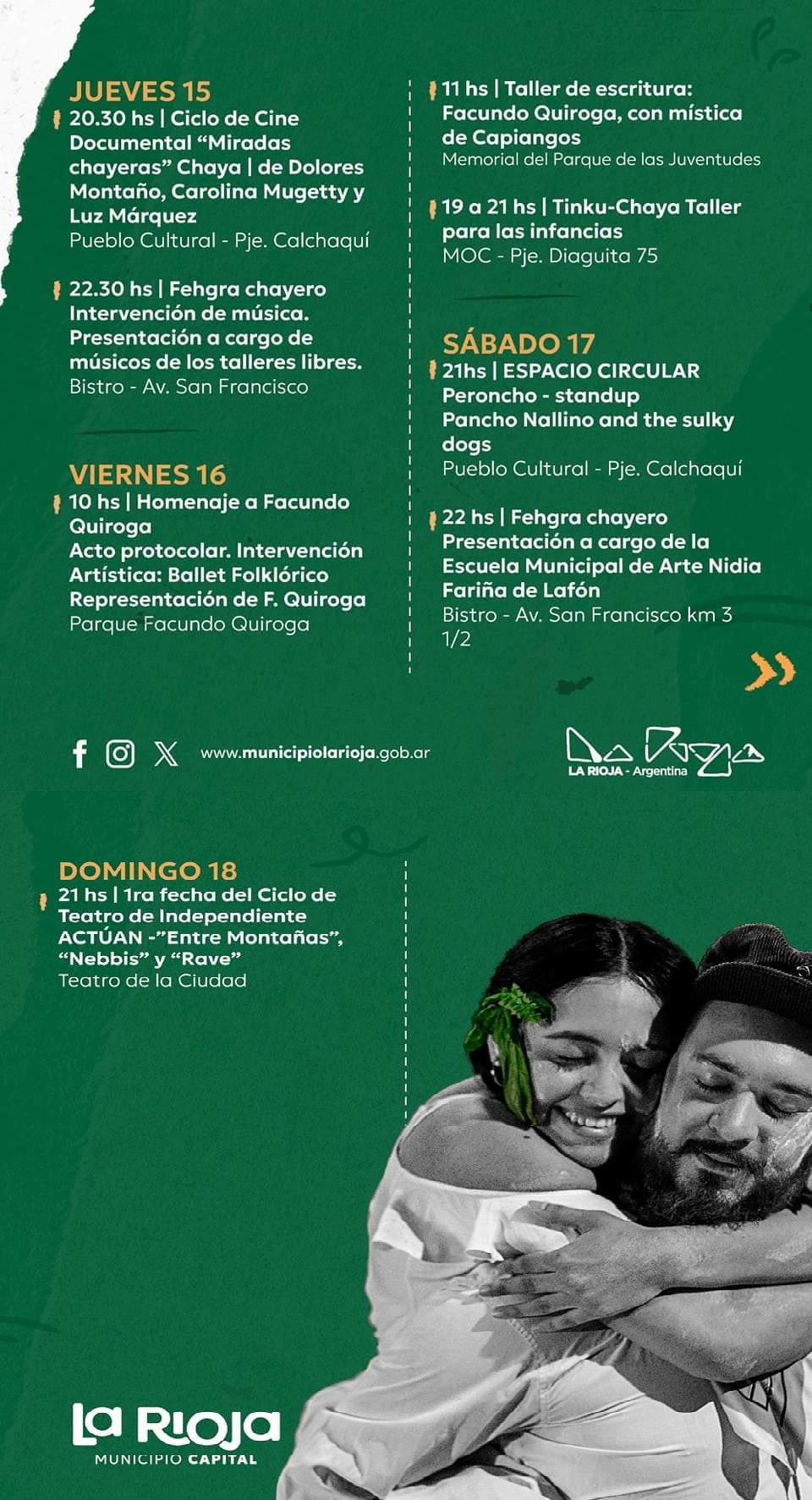 Continúan las actividades en el marco #FebreroChayero🌿