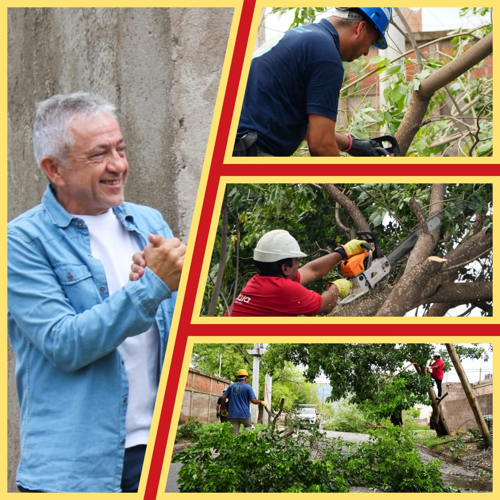 LOS EQUIPOS DEL MUNICIPIO CONTINÚAN TRABAJANDO EN LA RECUPERACIÓN DE LA CIUDAD 