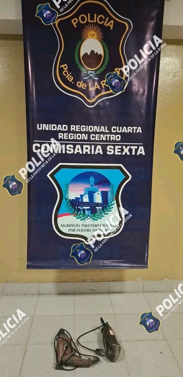 PERSONAL COMISARIA SEXTA LOGRARON LA RECUPERACIÓN DE ELEMENTOS ROBADOS