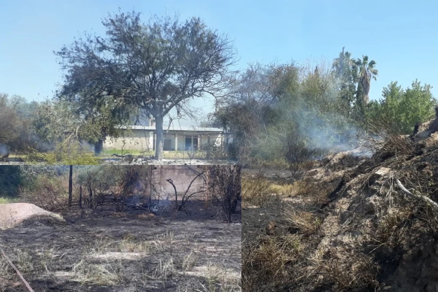 INCENDIO DE GRAN MAGNITUD EN RUTA 38 
