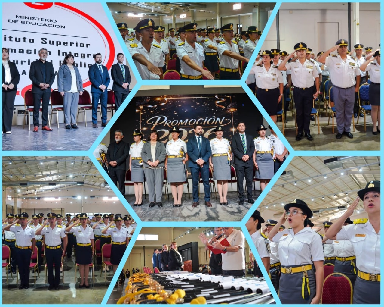 ACTO DE COLACION 2026: 57 NUEVOS OFICIALES DE SEGURIDAD 
