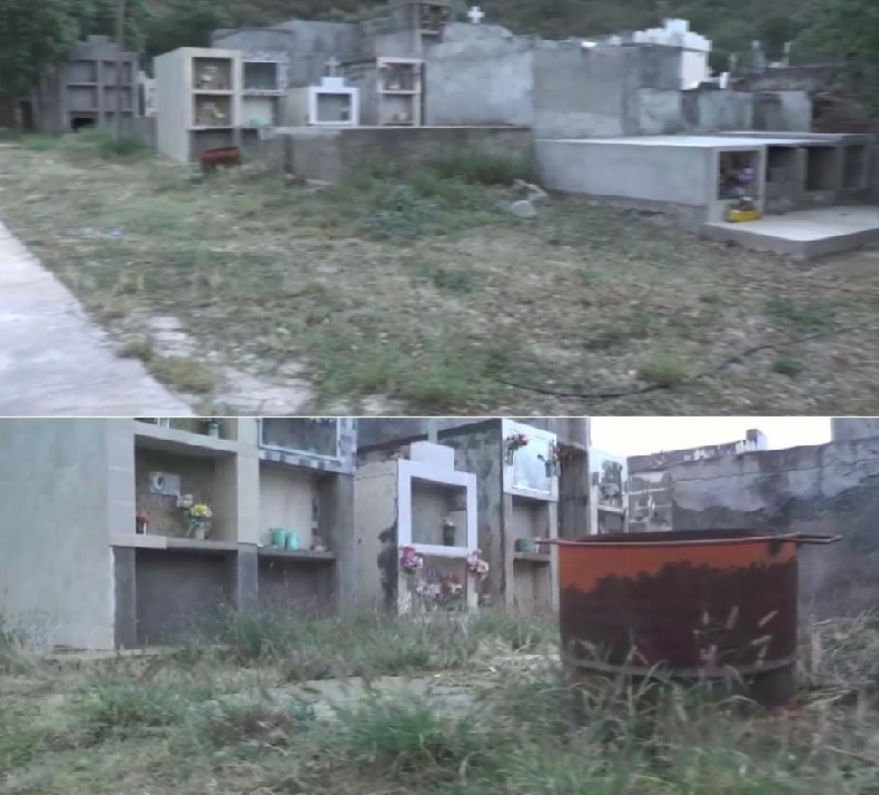 CATAMARCA: CEMENTERIO EN ESTADO DE ABANDONO 