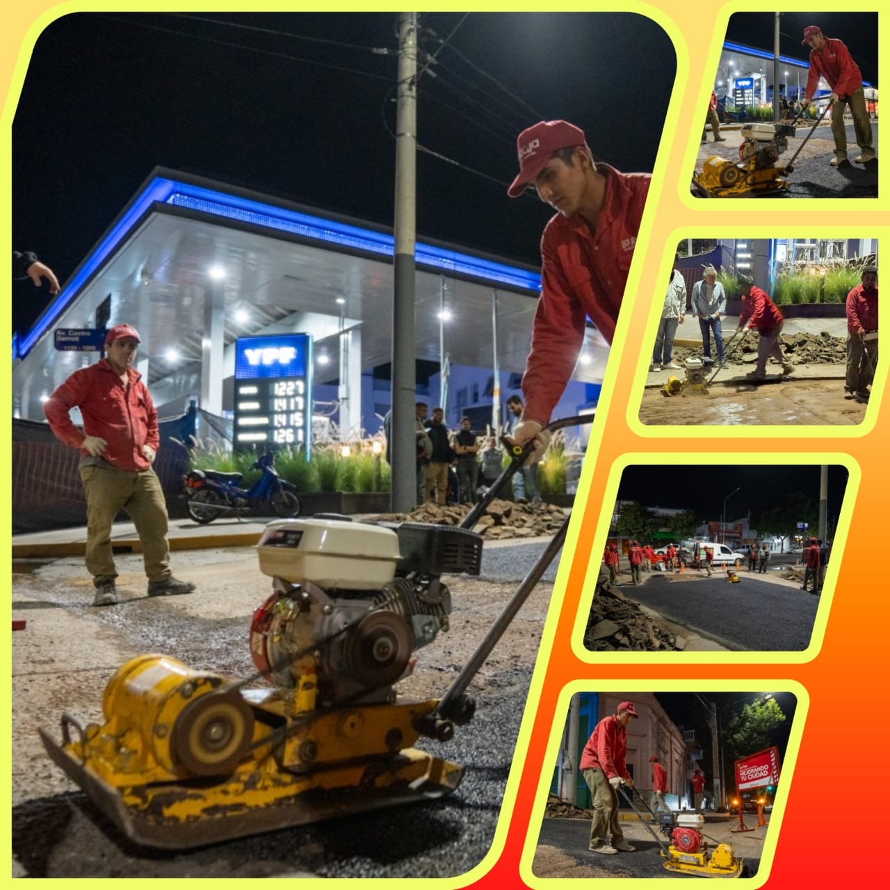 EL MUNICIPIO IMPLEMENTA LOS BACHEOS NOCTURNOS