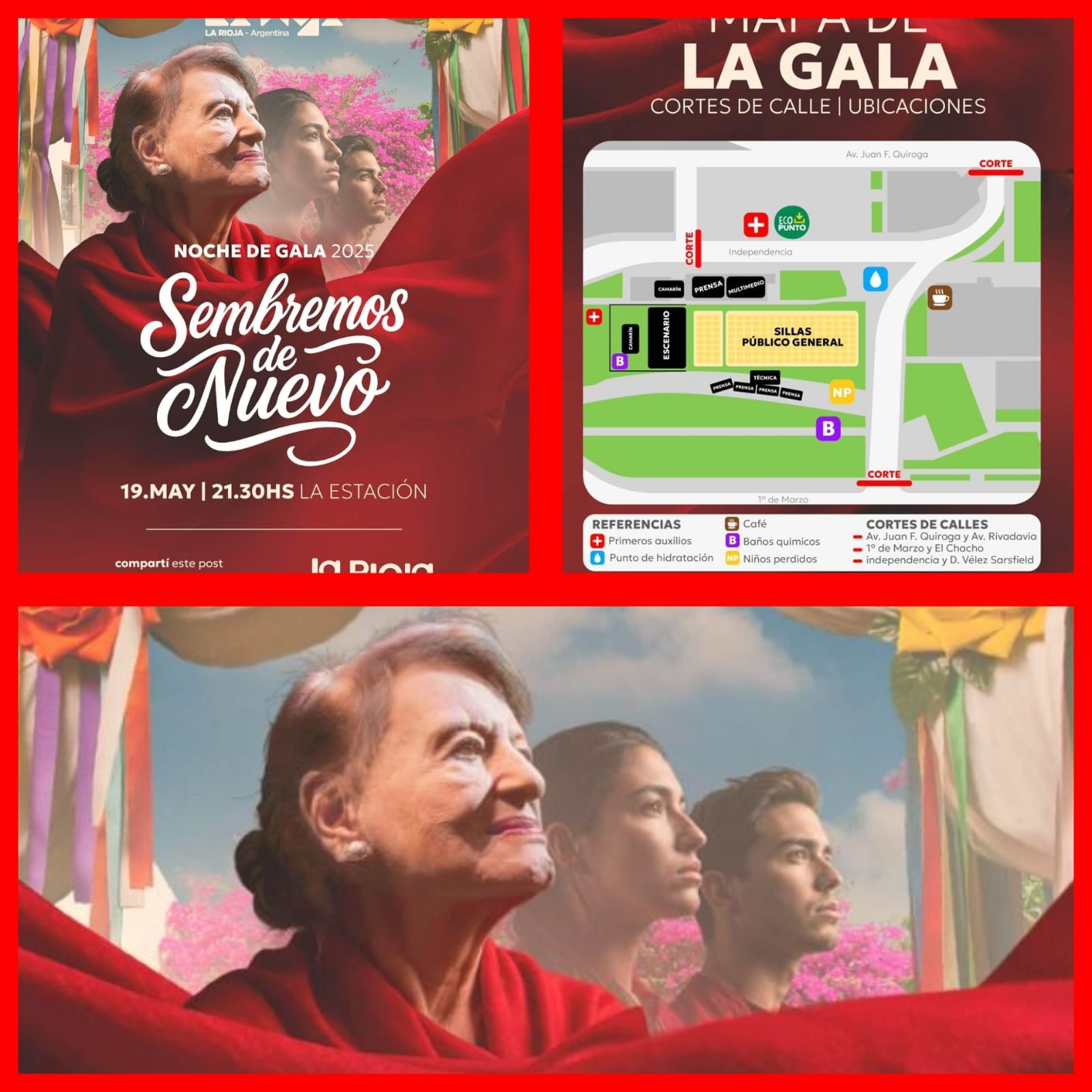 VUELVE LA NOCHE DE GALA POPULAR: “SEMBREMOS DE NUEVO”