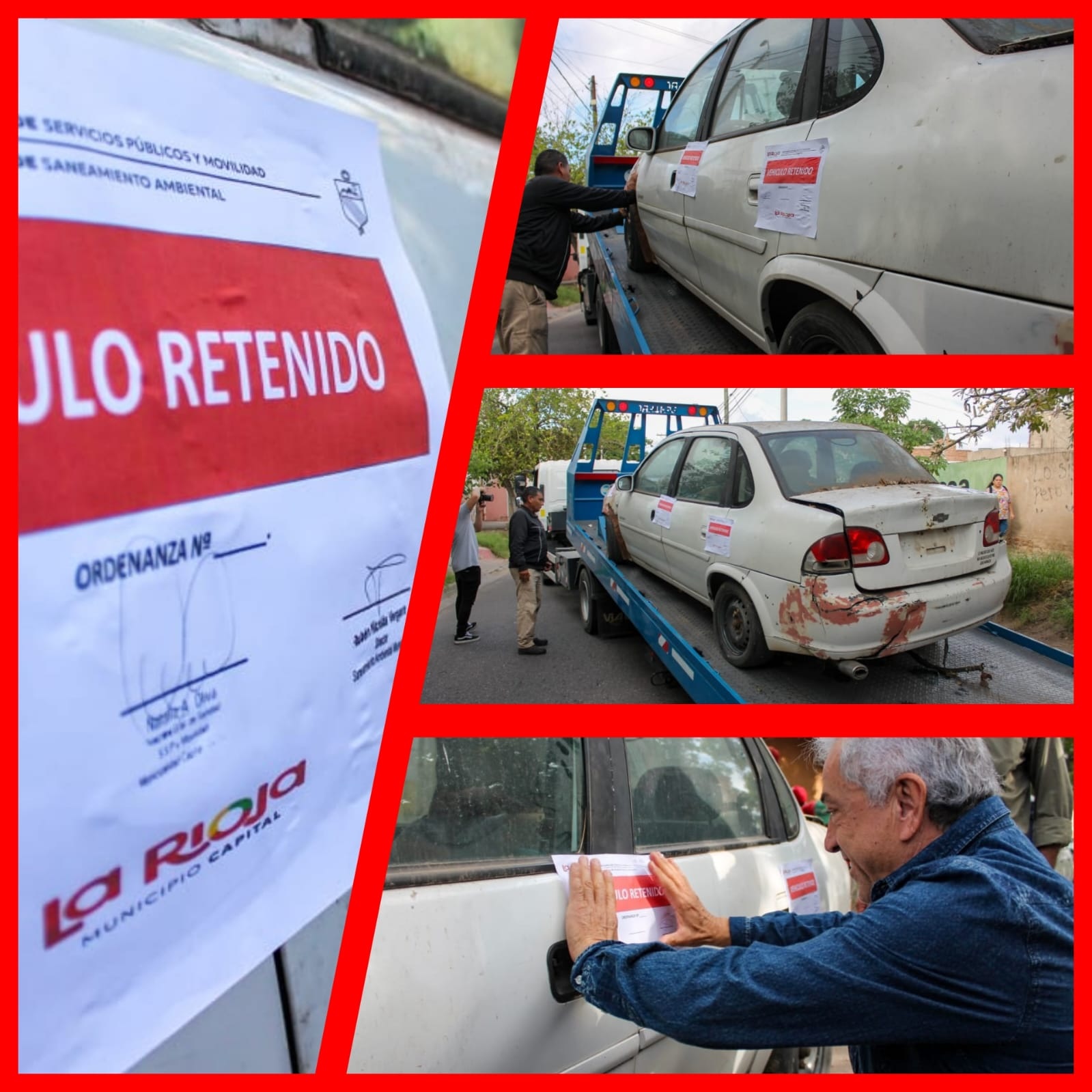 MAYOR CONTROL: EL MUNICIPIO RETIRA VEHÍCULOS ABANDONADOS
