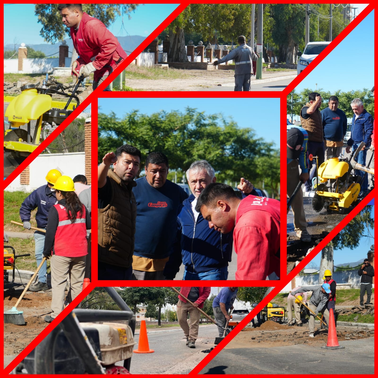 OPERATIVO DE BACHEO PARA RECUPERAR LA TRANSITABILIDAD EN LA AVENIDA MATAT&Iacute;N DE LA FUENTE