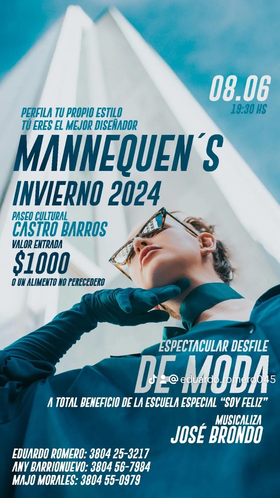 ESPECTACULAR DESFILE DE MODA A BENEFICIO DE LA ESCUELA SOY FELIZ