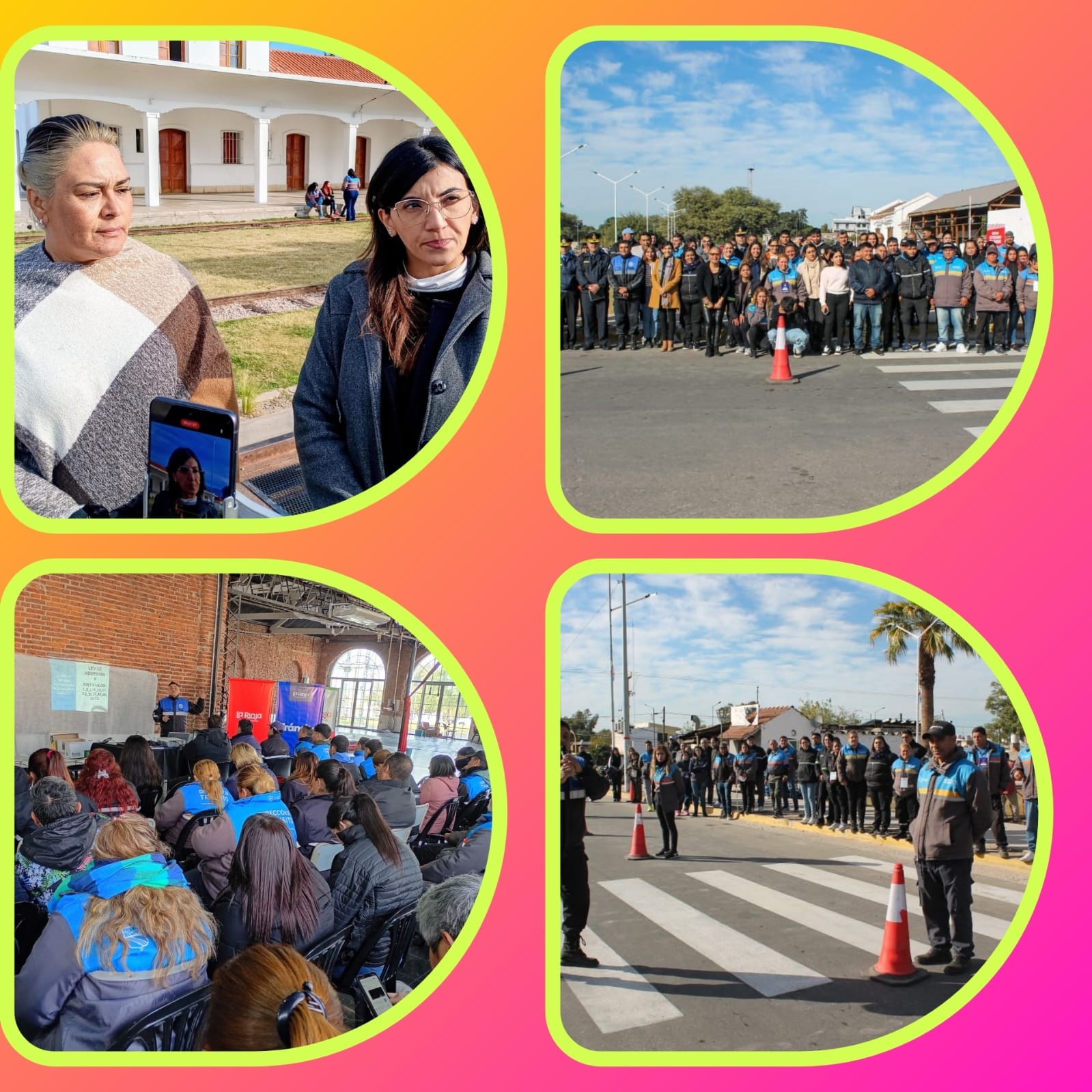 LA VIDA DE CADA RIOJANO IMPORTA: CAPACITACIÓN DE SEGURIDAD VIAL A INSPECTORES 