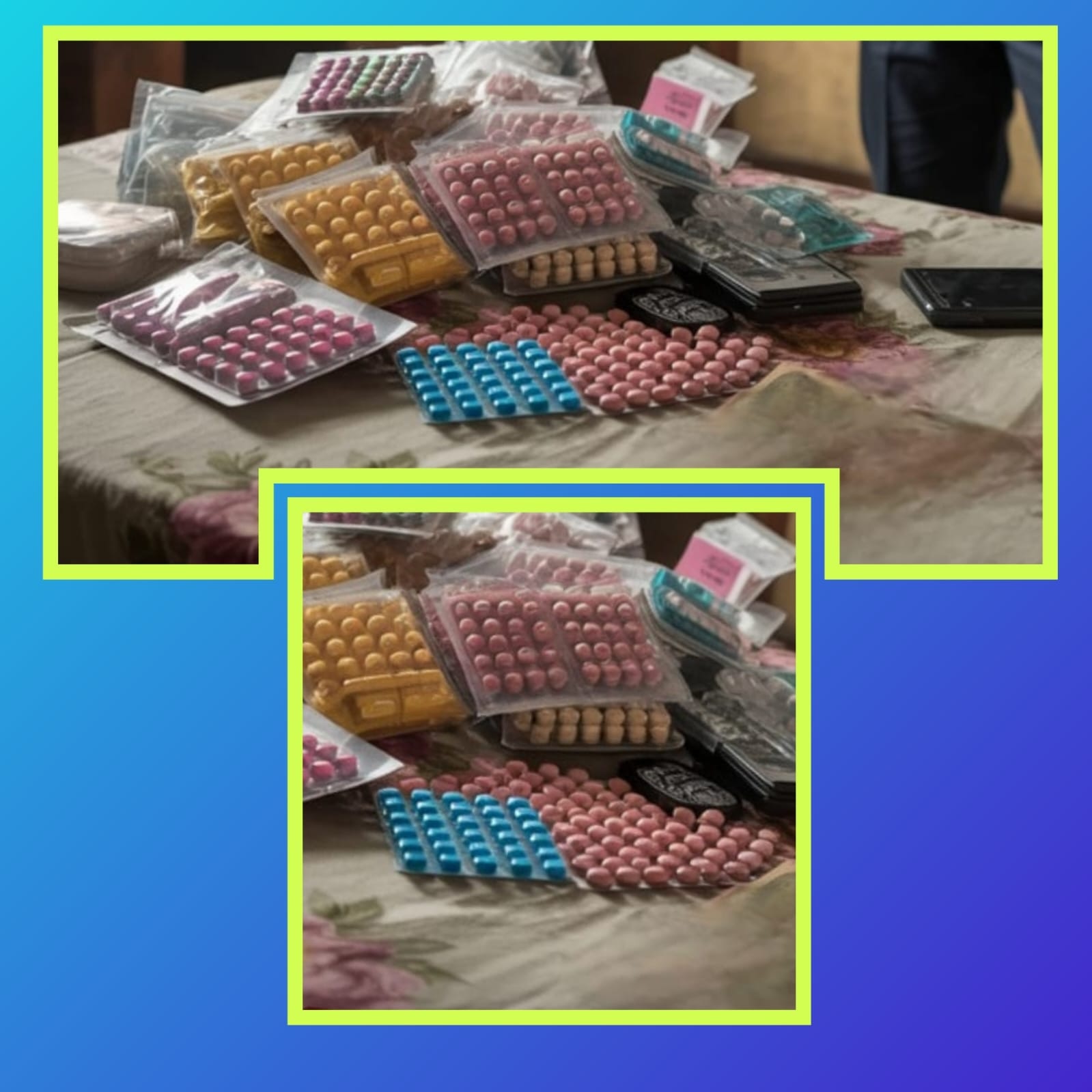  Gendarmería Nacional incautó un paquete con 199 pastillas de éxtasis que tenía como destino La Rioja