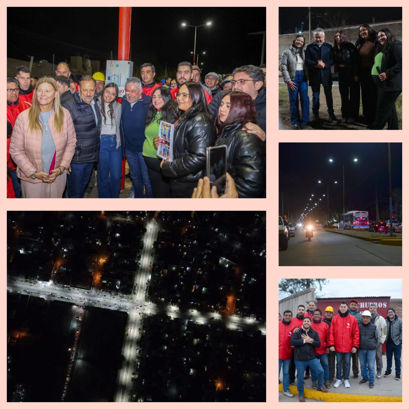 ZONA SUR SE SIGUE ILUMINANDO POR GOBIERNO, MUNICIPIO Y EDELAR