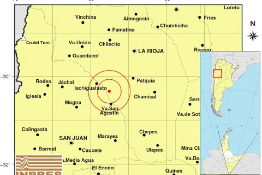 Movidita tarde riojana: Temblor de gran magnitud de 5.3