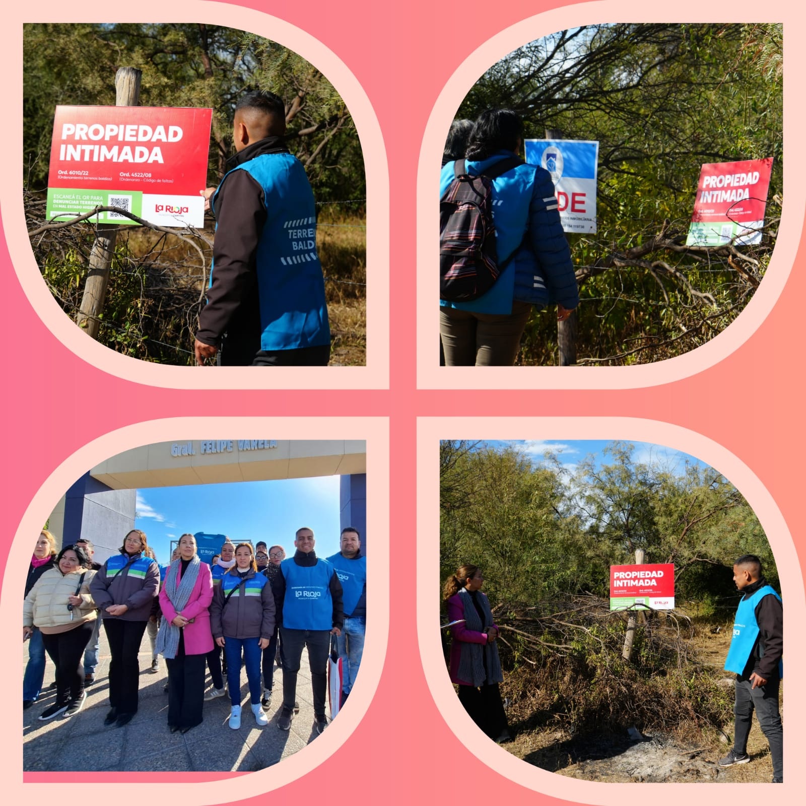 Operativo de Higiene en Terrenos Baldíos: Intimaciones, Multas y Servicio de Limpieza Municipal”