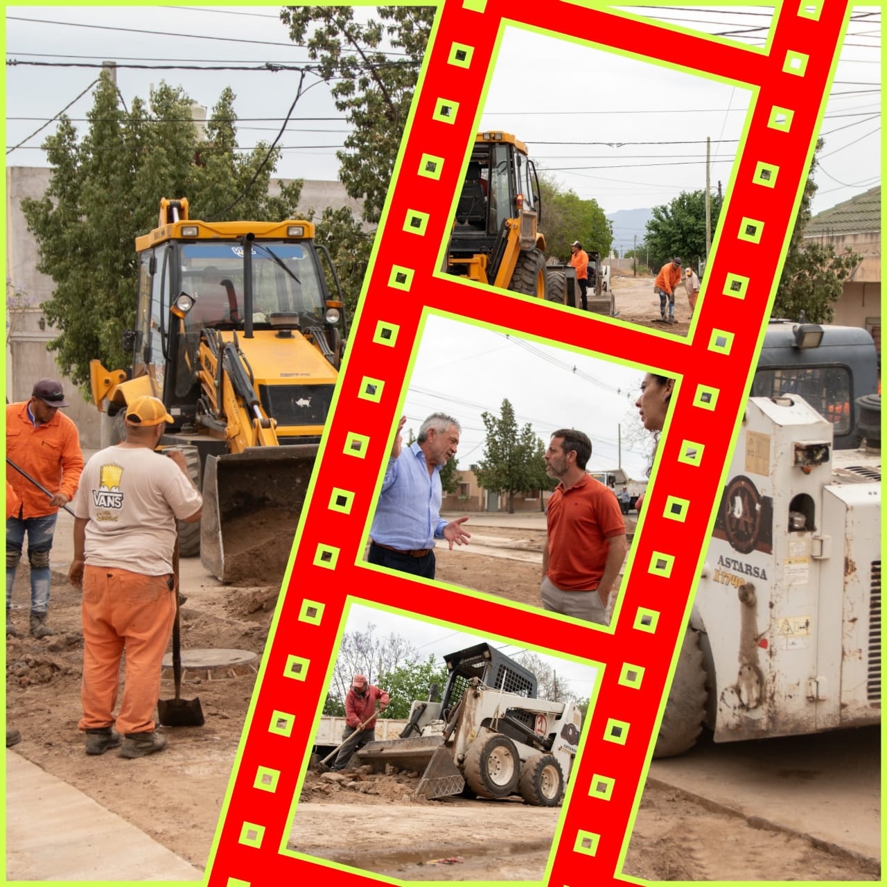 AVANZAN OBRAS DE MEJORAMIENTO EN AV. SANTA ROSA