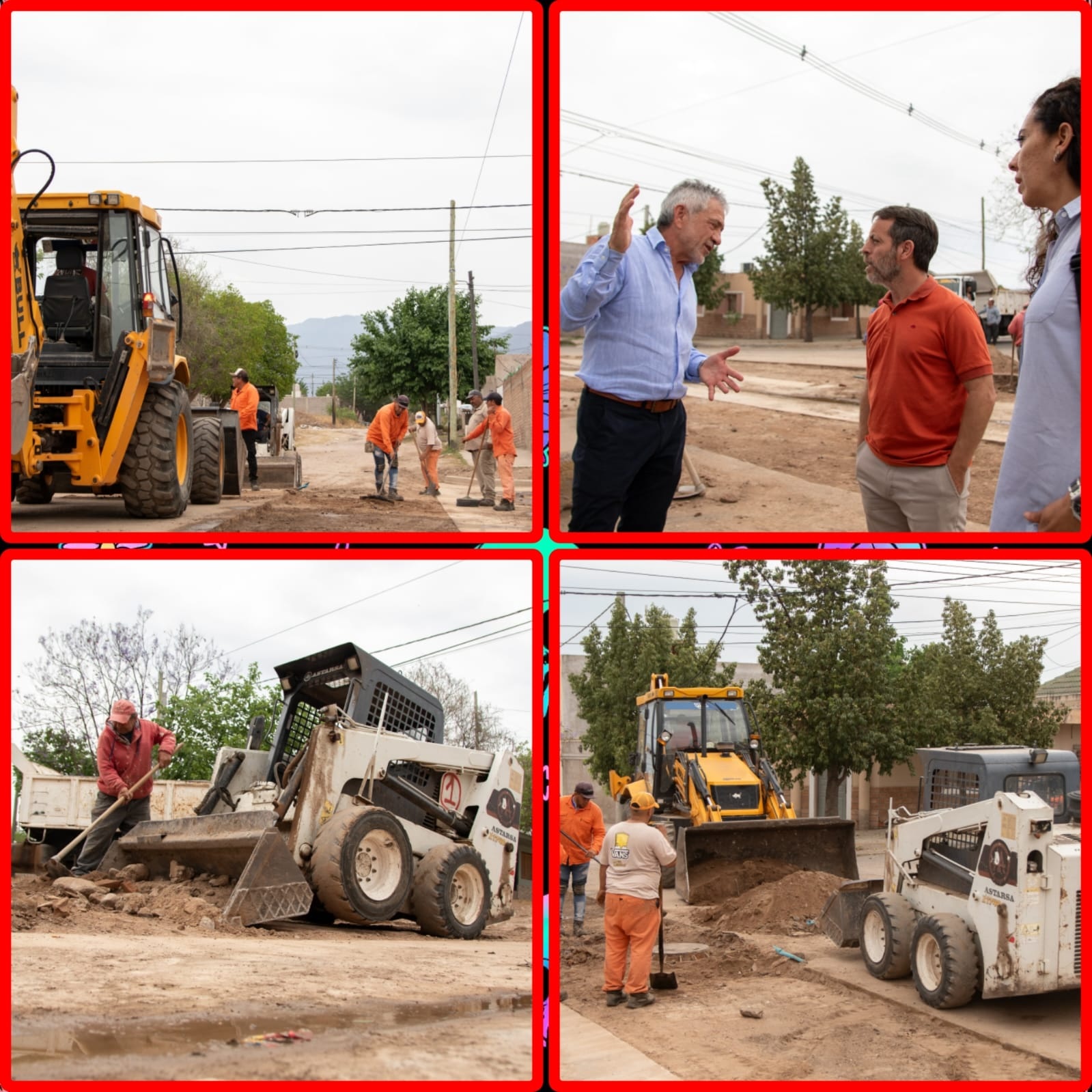 AVANZAN OBRAS DE MEJORAMIENTO EN AV. SANTA ROSA 