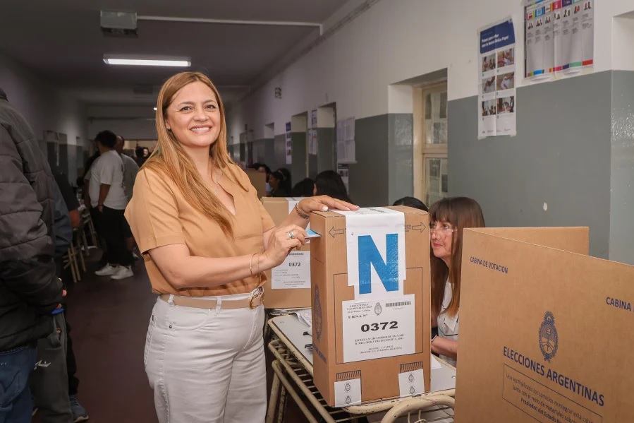 La vicegobernadora Teresita Madera:  Cada voto es una voz que construye el futuro de nuestra provincia y del país