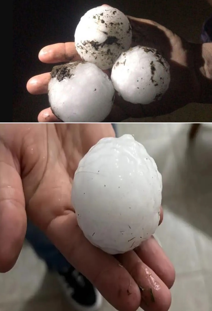 Granizo como pelotas de tenis, techos volados y barrios anegados: los daños del temporal