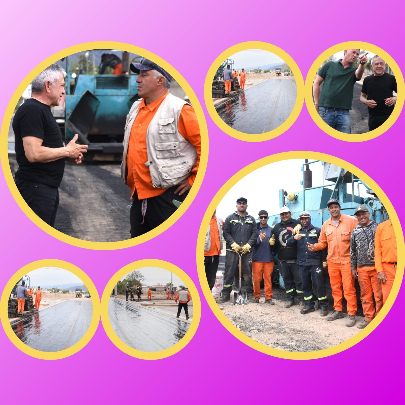 ZONA SUR: AVANZA EL ASFALTADO DE LA AV. ROSA BAZÁN DE  CÁMARA PARA MEJORAR LA TRANSITABILIDAD DEL SECTOR 