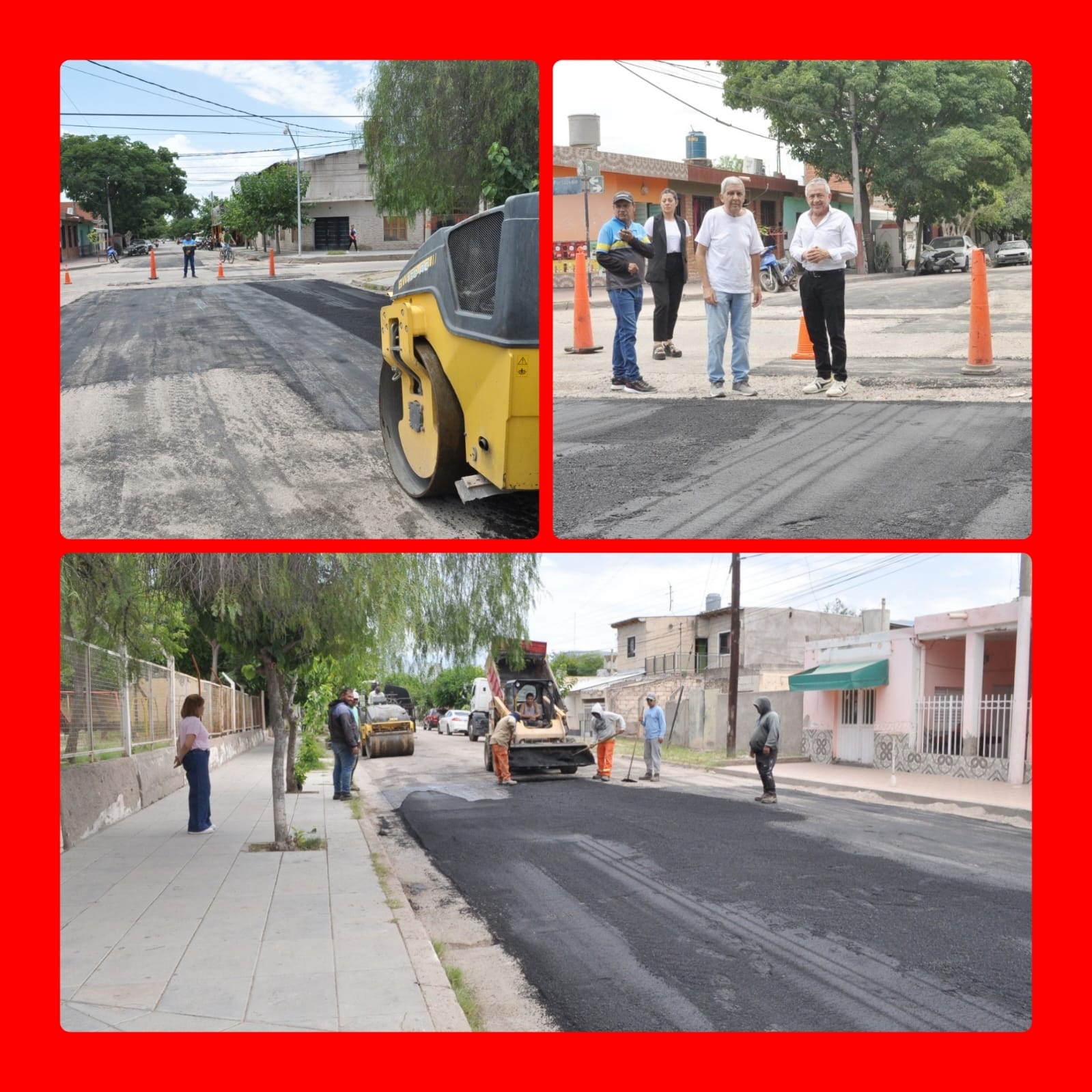 MEJOR TRANSITABILIDAD EN LA ZONA ESTE BACHEO EN CALLE OLTA Y PORTEZUELO 