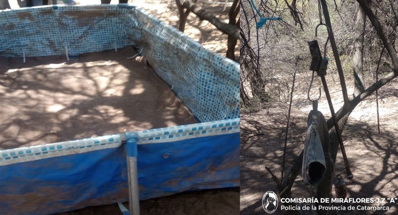 CATAMARCA: Desbarataron una riña de gallos clandestina y secuestraron elementos relacionados con el hecho
