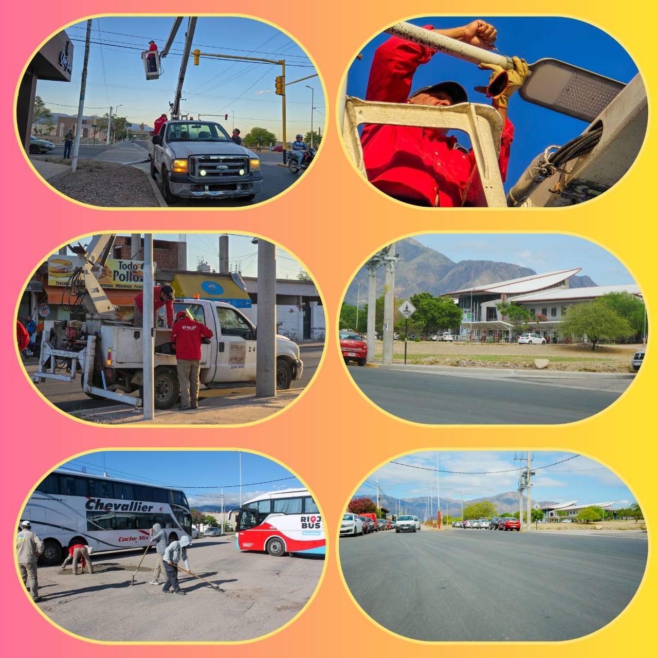 PROVINCIA Y MUNICIPIO TRABAJAN EN EL INGRESO A LA TERMINAL