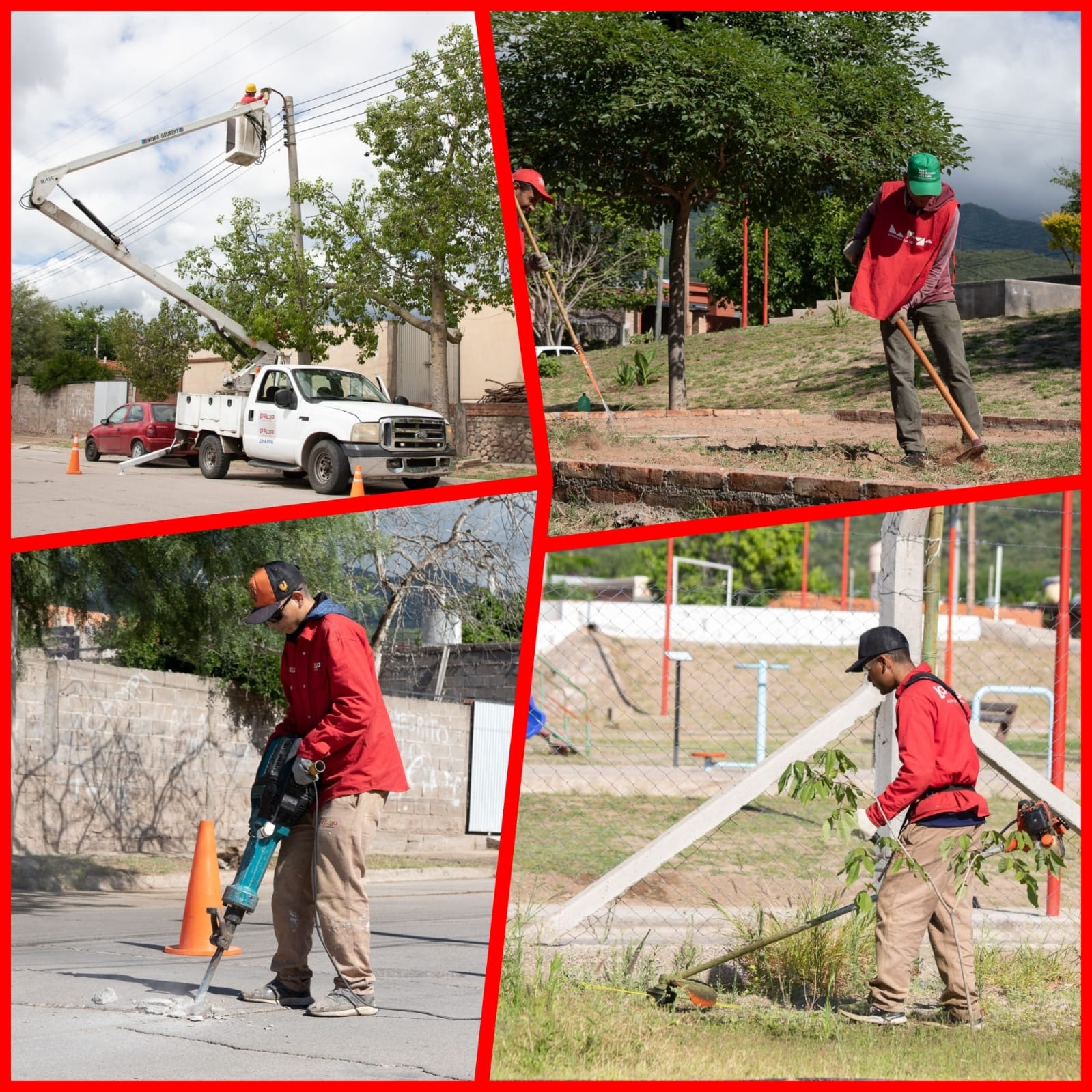 ZONA OESTE: MÁS BARRIOS SE SUMAN A LOS OPERATIVOS INTEGRALES 