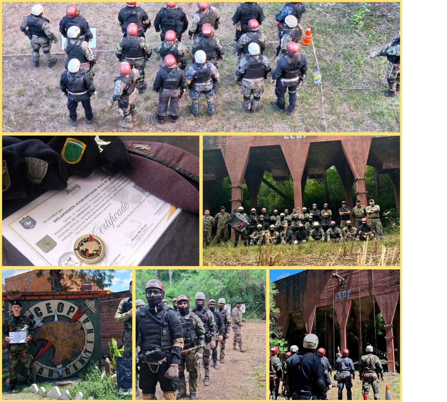 Dirección Gral. De Cuerpos Especiales Dpto. Infantería Finalización de Curso