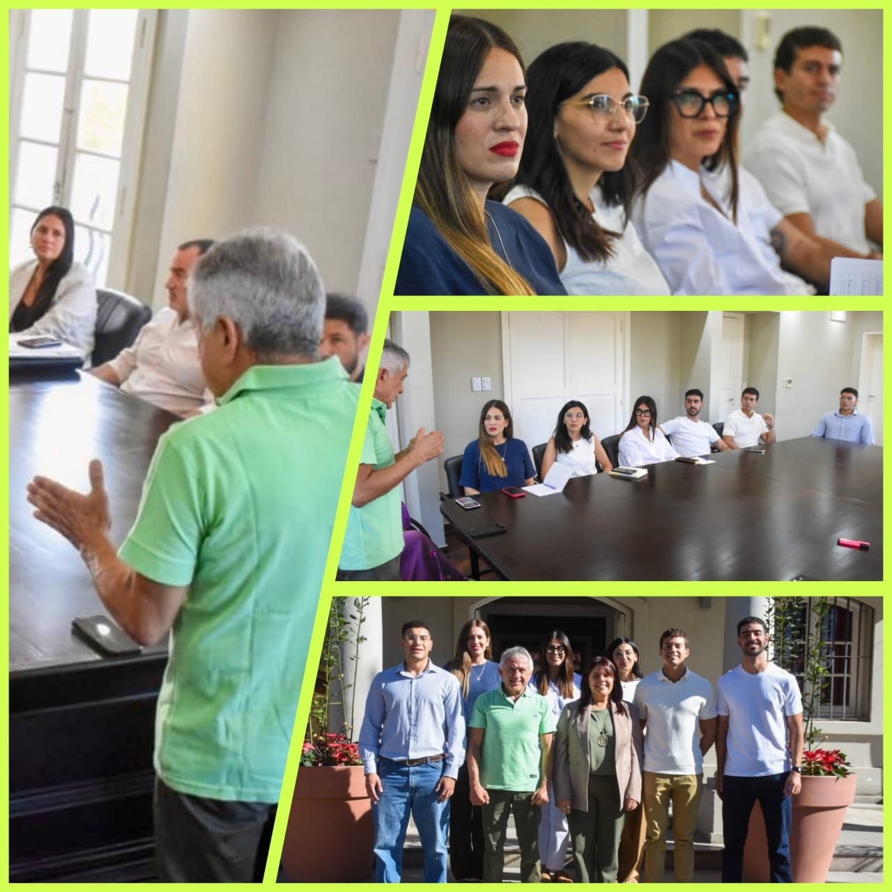 ARMANDO MOLINA RENUEVA SU GABINETE CON JÓVENES Y AVANZA EN UNA PROFUNDA RESTRUCTURACIÓN INSTITUCIONAL