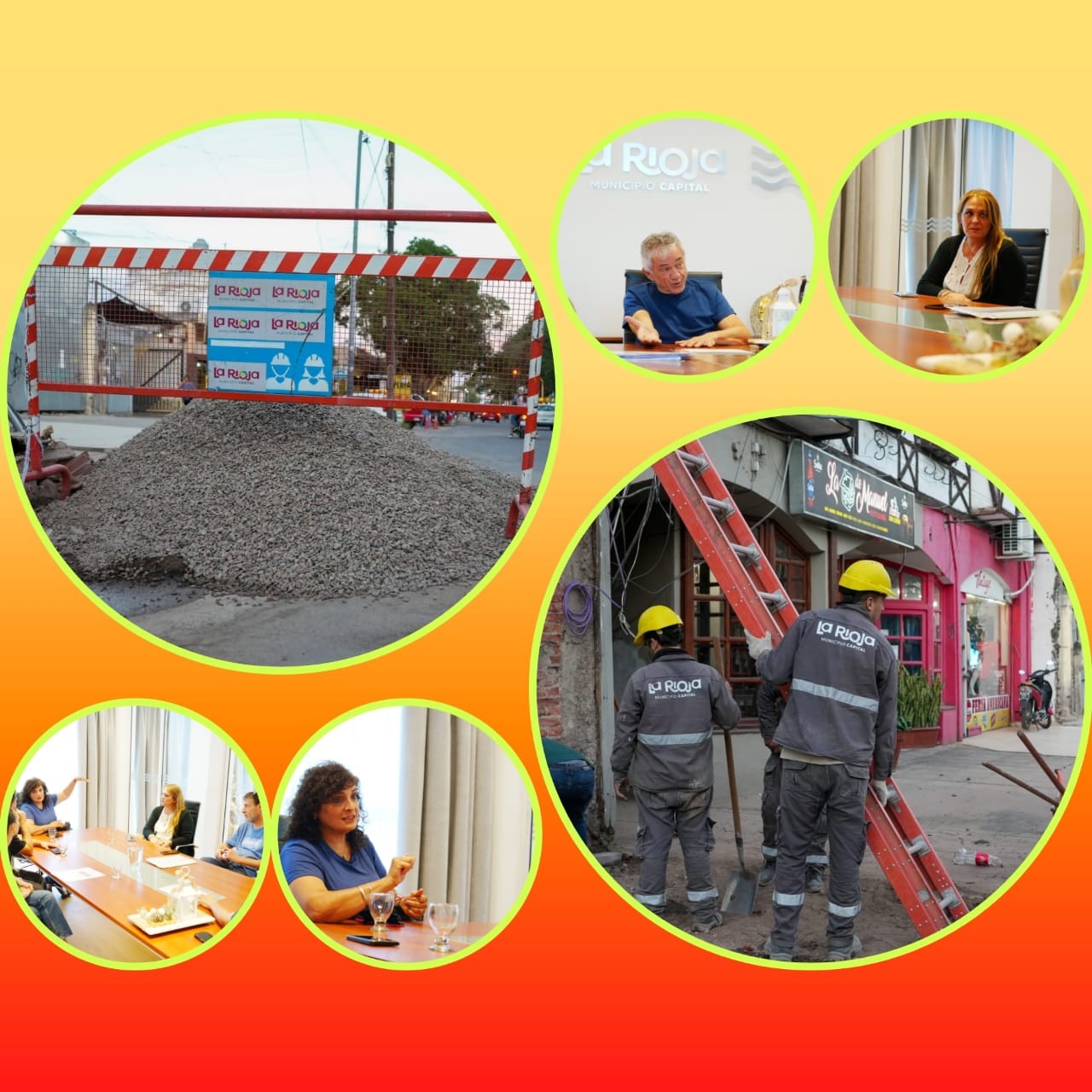 DEMOLICIÓN  EN AVENIDA RIVADAVIA: LAS HERMANAS NICOLÁS SE REUNIERON CON EL INTENDENTE ARMANDO MOLINA